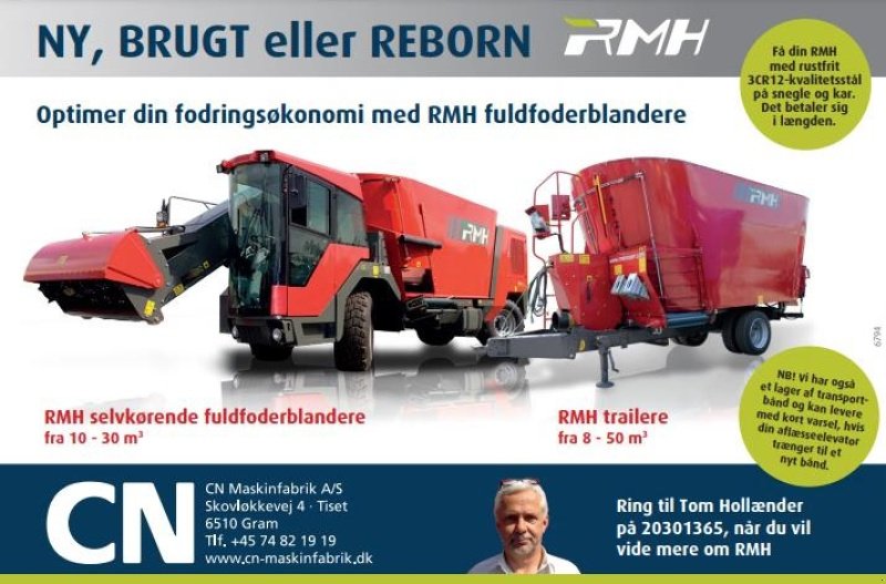 Futterverteilwagen typu RMH Mixell 18 Kontakt Tom Hollænder 20301365, Gebrauchtmaschine w Gram (Zdjęcie 8)
