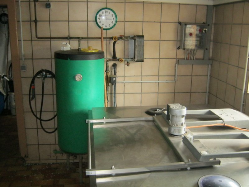 Melkanlage typu Alfa Laval Milchkühlwanne, Wärmerückgewinnung, Vakuumpumpe VP77, WASCHAUTOMAT ALW 3000, Gebrauchtmaschine w Weißenstadt (Zdjęcie 1)