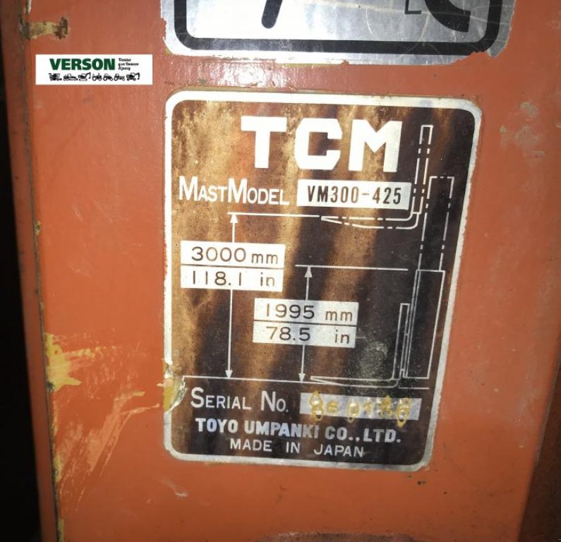 Gabelstapler typu TCM FD18Z16, Neumaschine w Київ (Zdjęcie 3)
