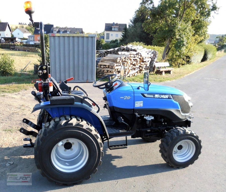 Traktor typu Solis 26 mit Industriebereifung, Neumaschine w Gillenfeld (Zdjęcie 4)