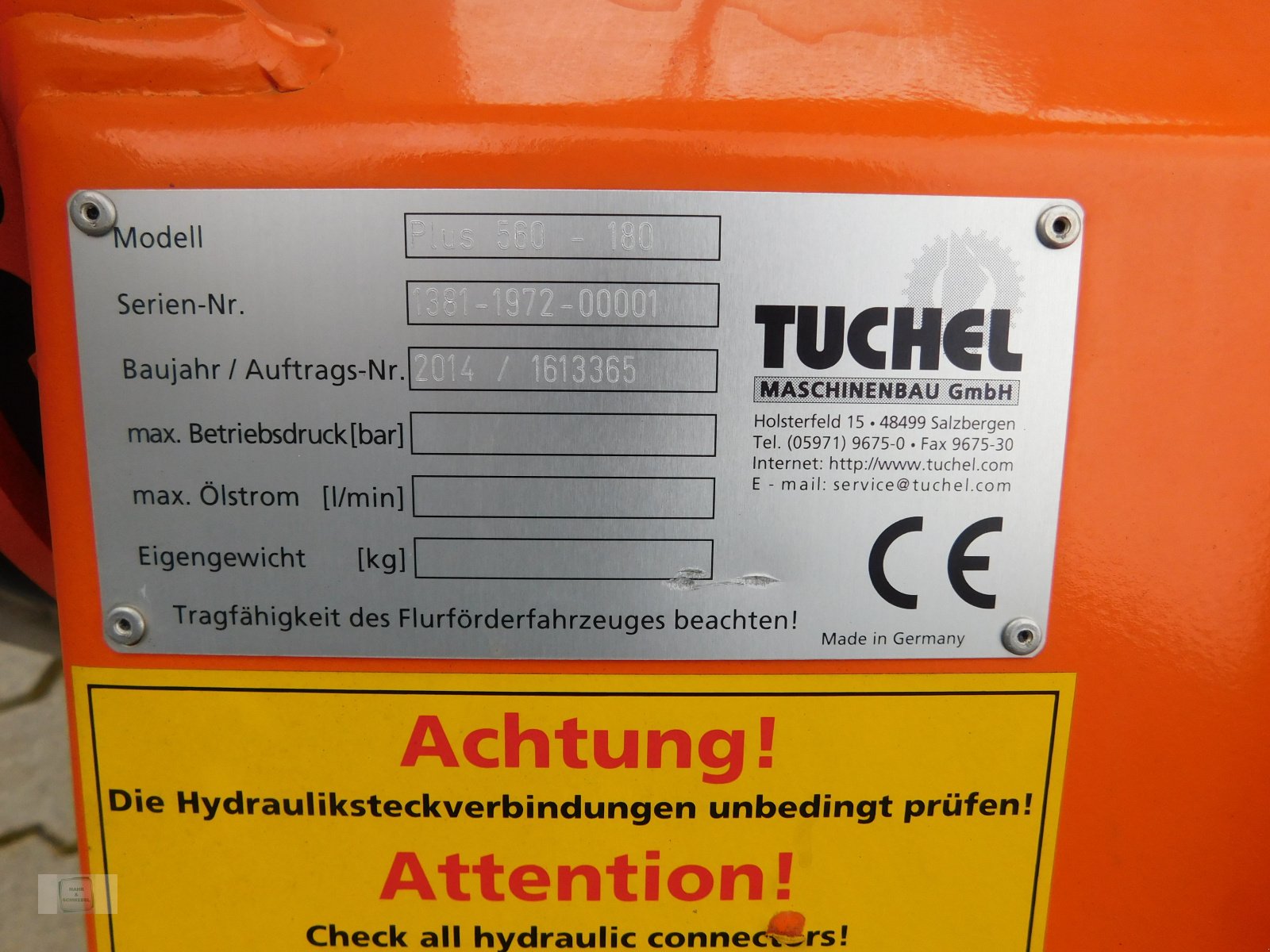Kehrmaschine typu Tuchel Plus 590, Neumaschine w Gross-Bieberau (Zdjęcie 4)